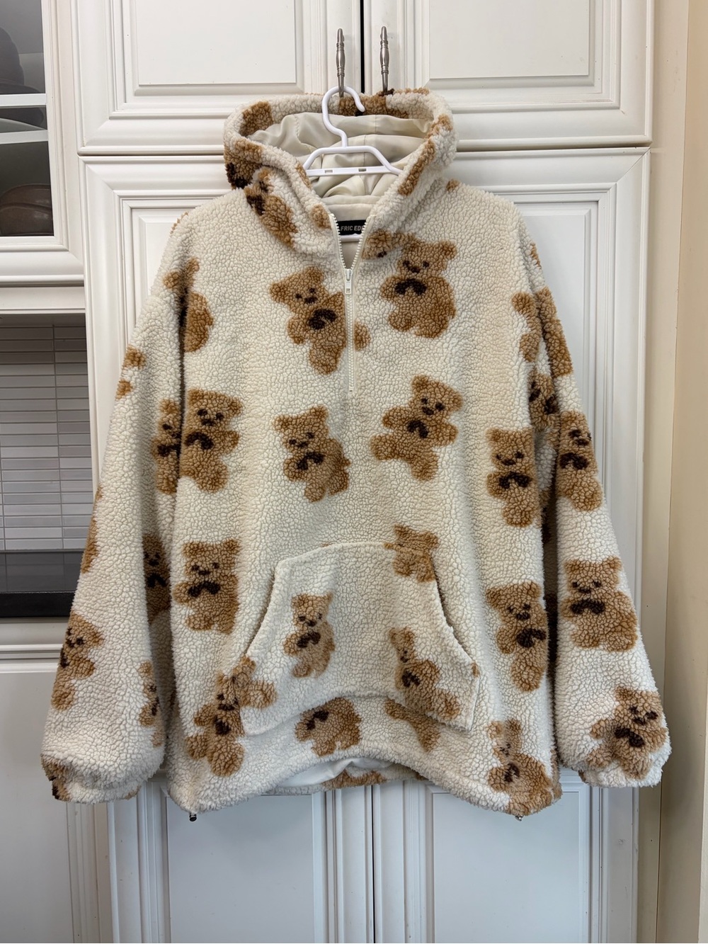 Aelfric Eden Sherpa women’s pullover teddy bear jacket